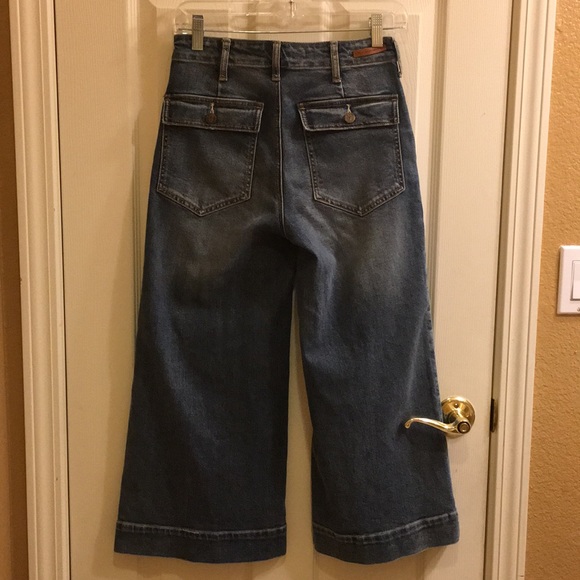 Anthropologie Denim Culottes - Picture 2 of 4